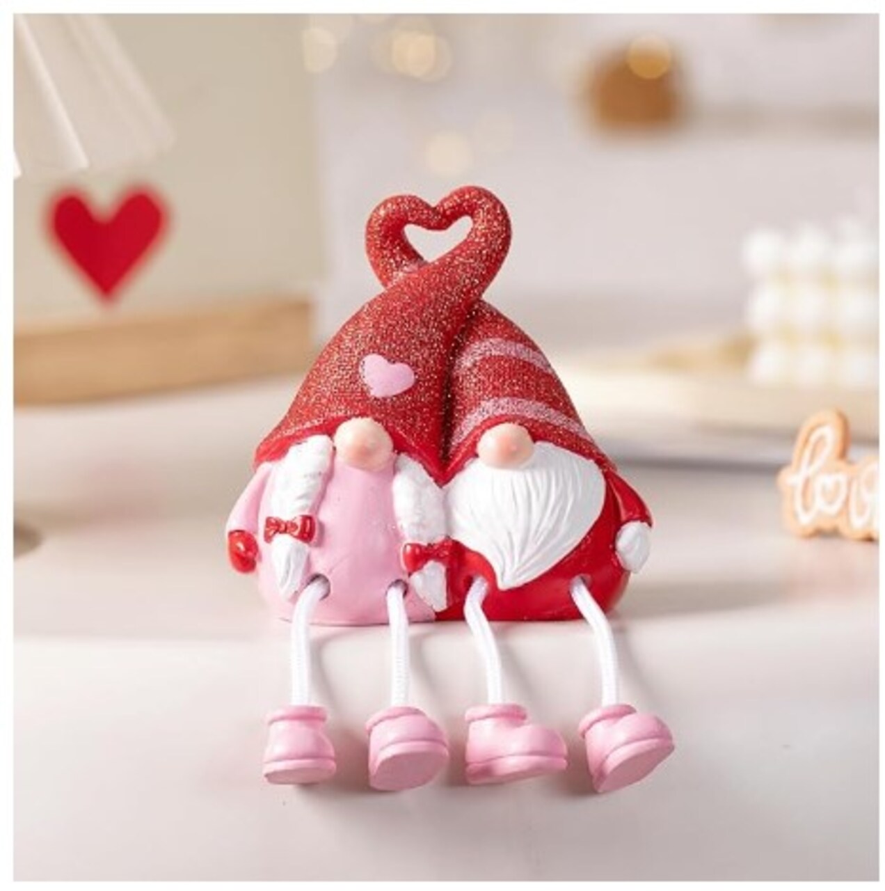 Gnomes as Women's Gifts, Decorative Shelf Sitters with Dangling Legs